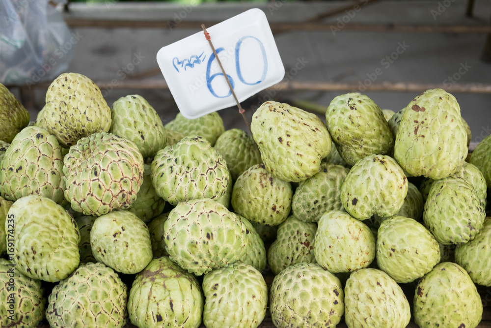 Fototapeta premium Custard apple fruit