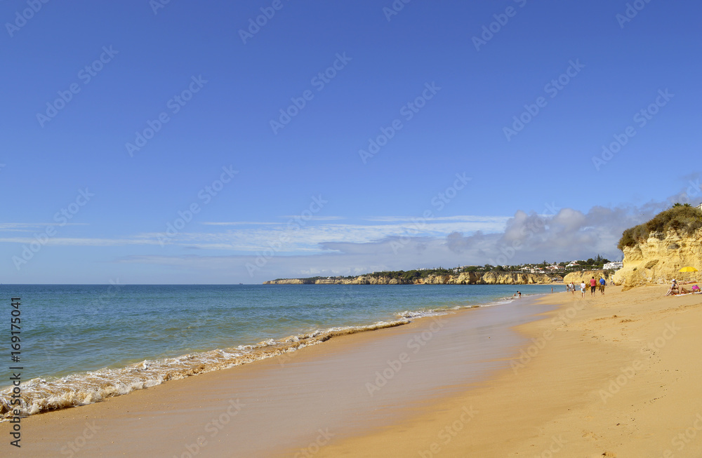 Armacao De Pera Beach in the Algarve