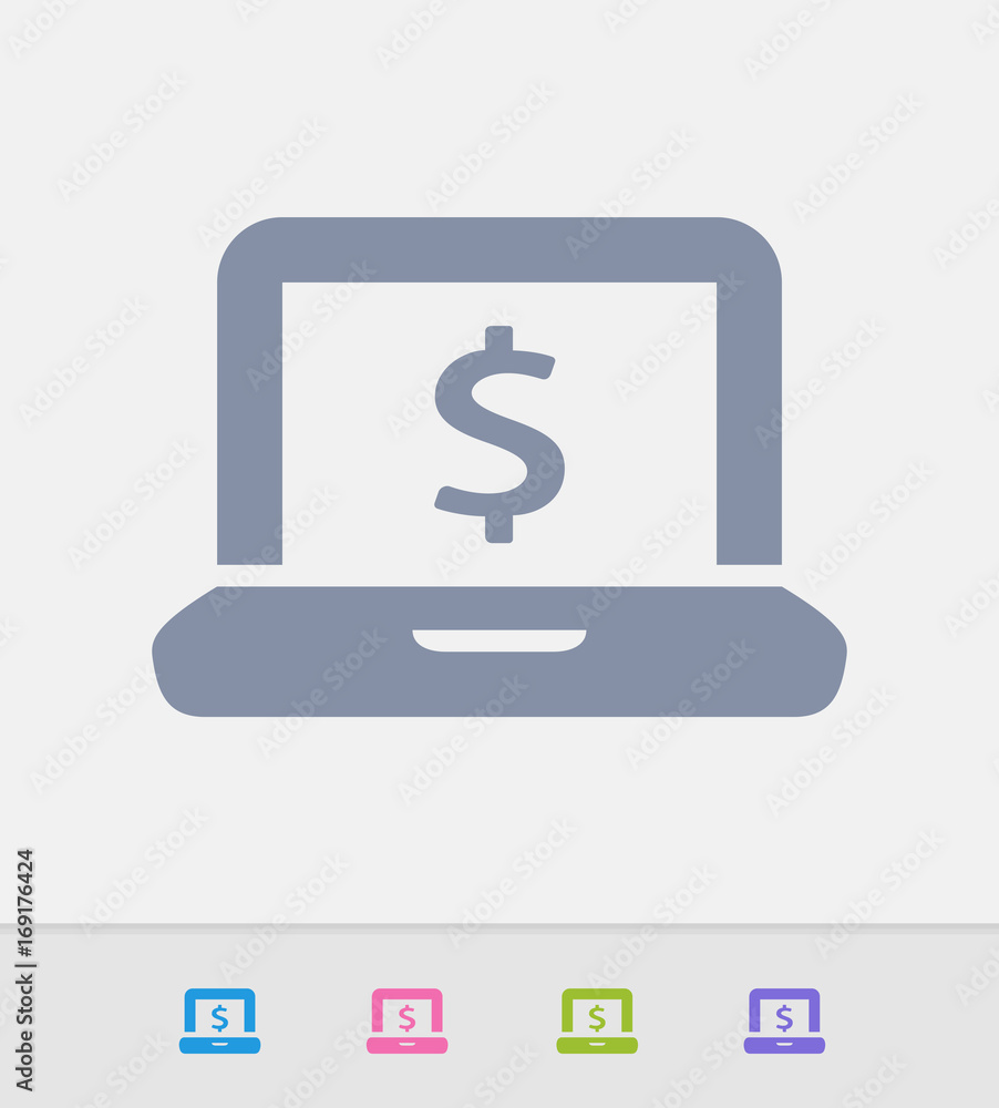 Laptop & Dollar Sign - Granite Icons. A professional, pixel-perfect icon designed on a 32x32 pixel grid and redesigned on a 16x16 pixel grid for very small sizes. Laptop & Dollar Sign - Granite Icons. A professional, pixel-perfect icon designed on a 32x32 pixel grid and redesigned on a 16x16 pixel grid for very small sizes.
