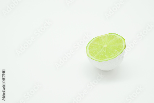 Isolated lime 