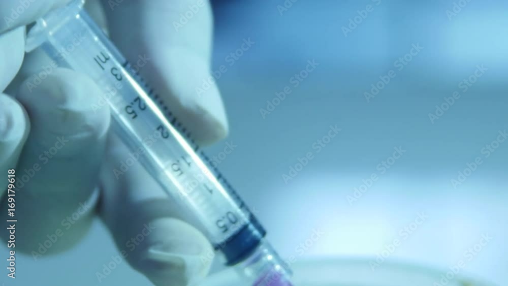 Adrenaline injection shot syringe macro Adrenaline injection shot syringe macro