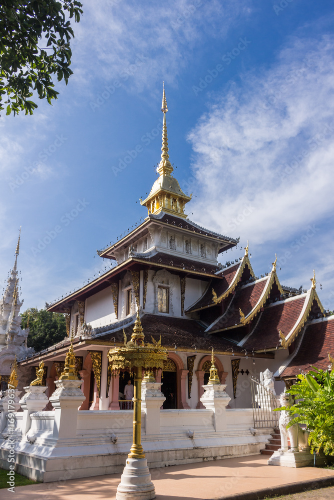 タイ北部　チェンマイの寺 ワットwat
