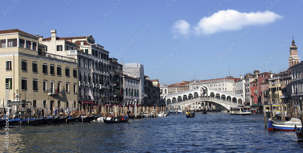 Canale Grande mit Rialtobrücke