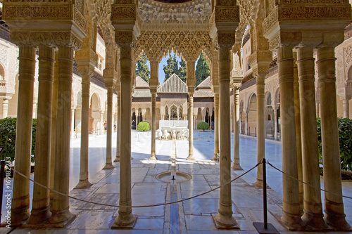 Alhambra of Granada, Andalusia, Spain