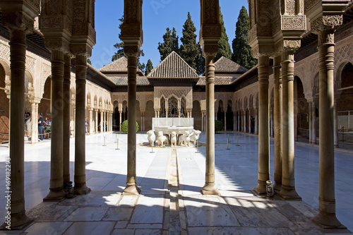 Alhambra of Granada, Andalusia, Spain