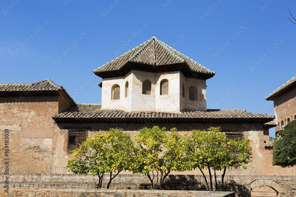 Alhambra of Granada, Andalusia, Spain