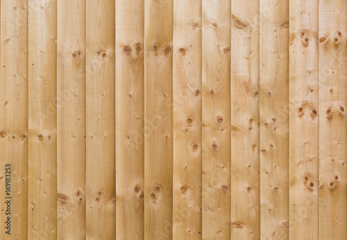 Wooden fence panel
