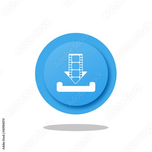 Download movie icon