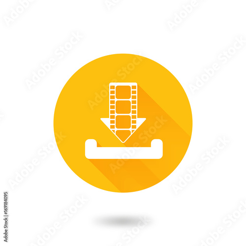 Download movie icon