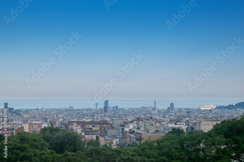 Barcelona Skyline © Jopstock