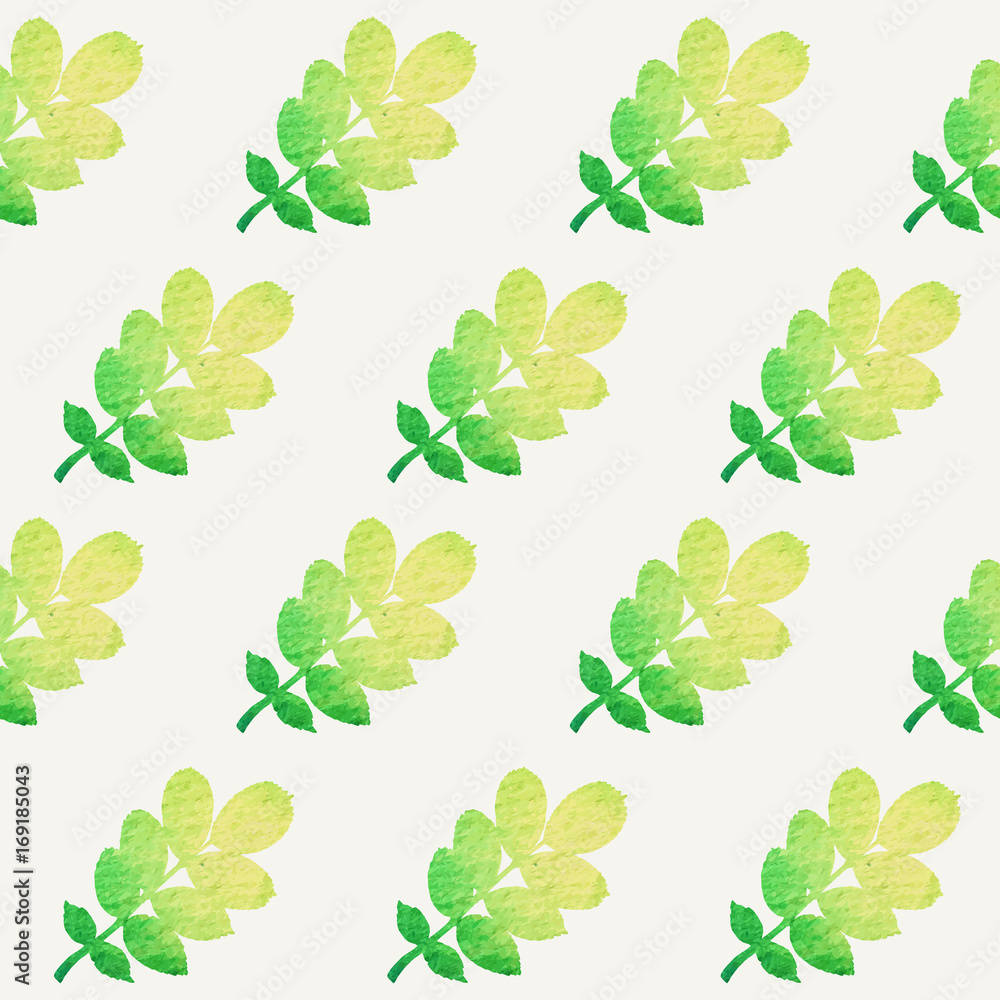 Leaves seamless  background