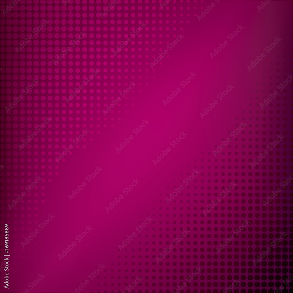 creative pink halftone pattern design