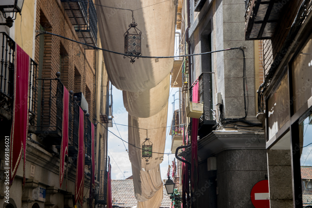 Street scene in Toledo, Spain