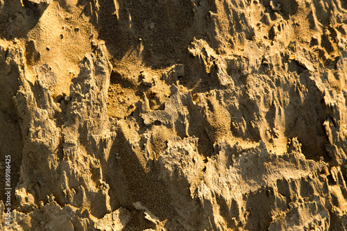 Sand in the desert as a background