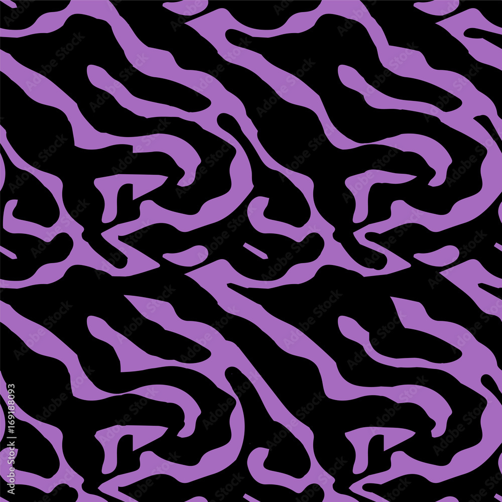 Seamless violet zebra pattern Seamless violet zebra pattern