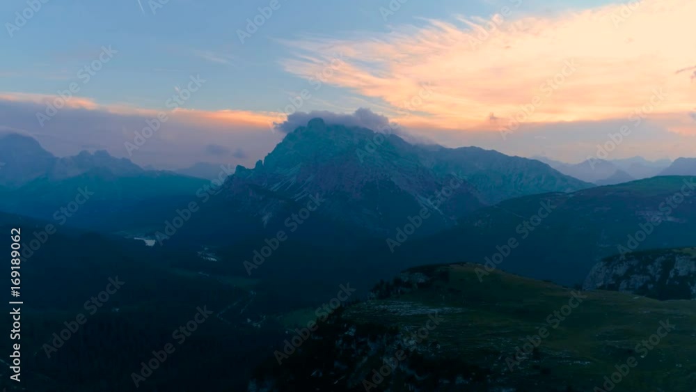 National Nature Park Tre Cime In the Dolomites Alps. Beautiful nature of Italy. National Nature Park Tre Cime In the Dolomites Alps. Beautiful nature of Italy.