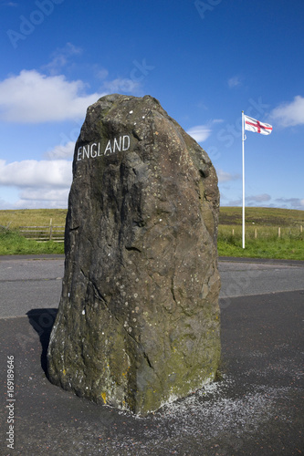 Scottish - English Border, Northumberland, United Kingdom photo