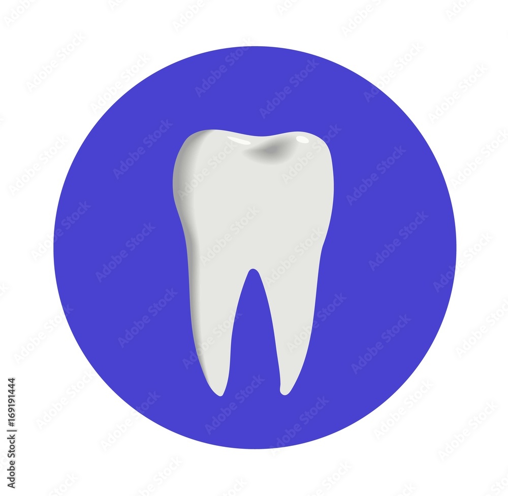 Teeth icon dentist flat vector sign or symbol. For dental clinic Teeth icon dentist flat vector sign or symbol. For dental clinic