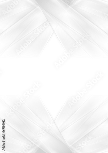 Abstract grey and white smooth stripes background