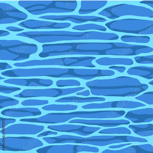  illustration  Ripple Water in swimming pool with sun reflection