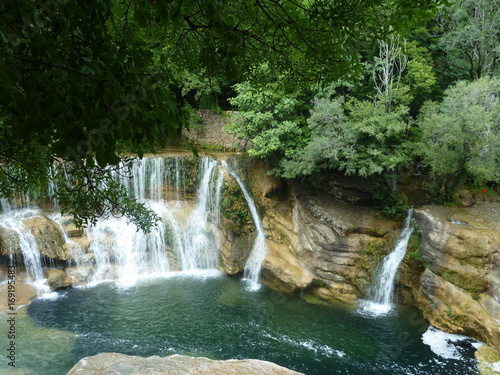 Cascade sur la Vis - France - Tourisme en Occitanie - Région le VIgan