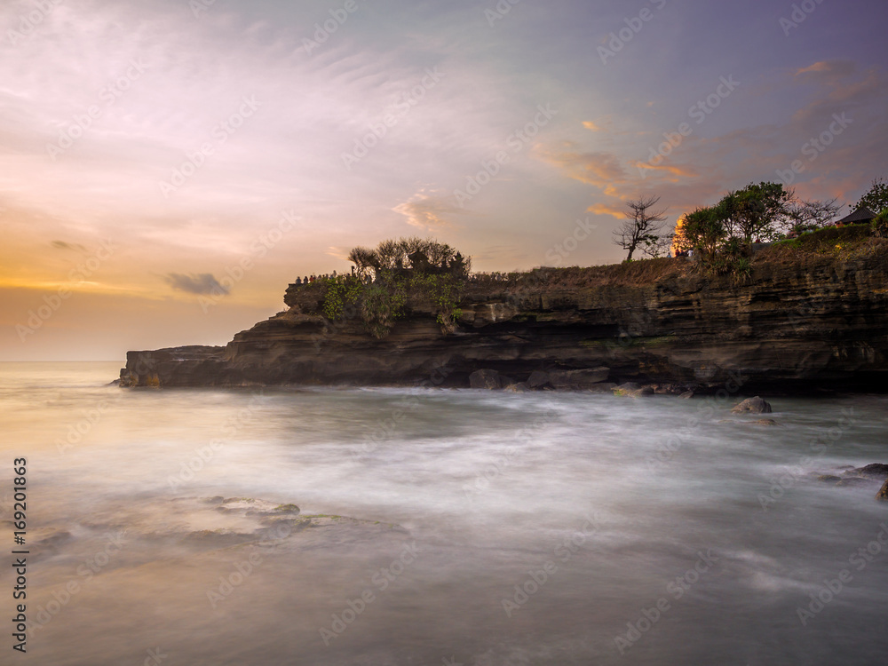Temple in the sea( Pura tanah lot) Bali Temple in the sea( Pura tanah lot) Bali