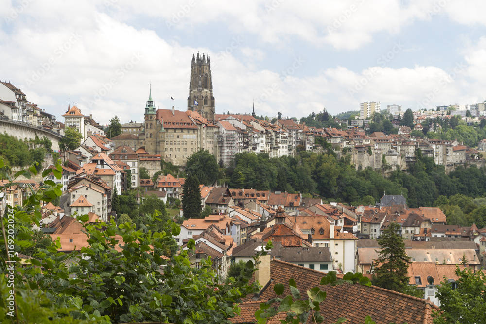 Fribourg, historic city of Switzerland