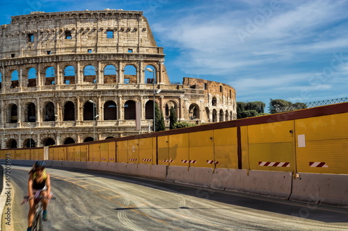 Obraz na płótnie Rom, Colosseum w salonie