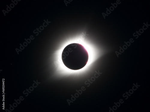Great American Eclipse Shown in Totality