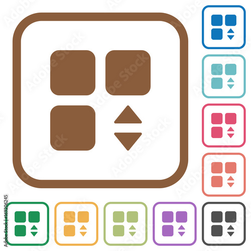 Adjust component simple icons