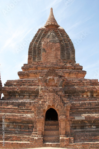 Gubyaukgyi Temple, Bagan, Myanmar photo