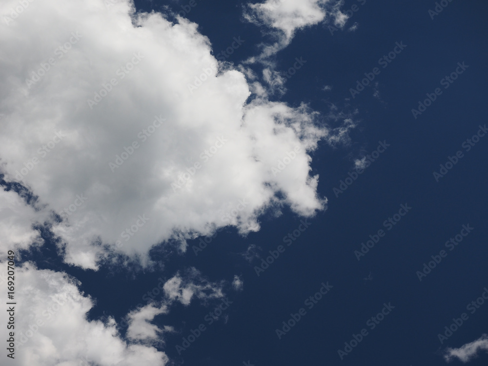 Fototapeta premium blue sky with clouds background