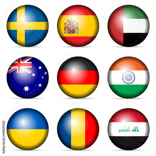 National flag set Free Download National flag set - GFXLoad