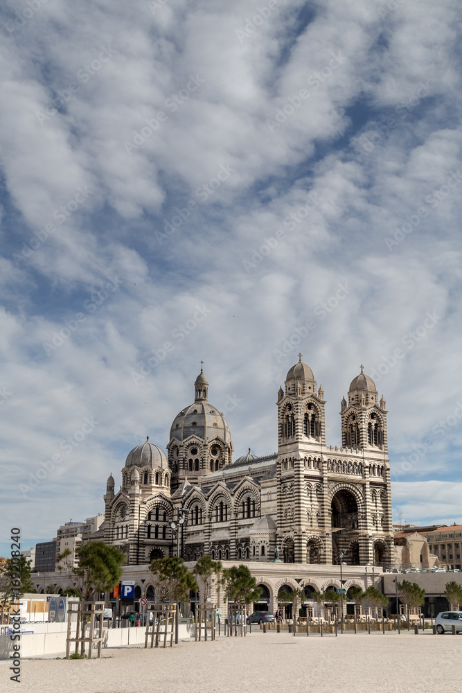 The cathedral La Major of Marseille