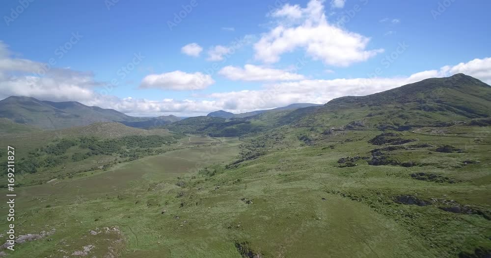 Aerial, The Molls Gap, County Kerry, Ireland - Native Version Aerial, The Molls Gap, County Kerry, Ireland - Native Version