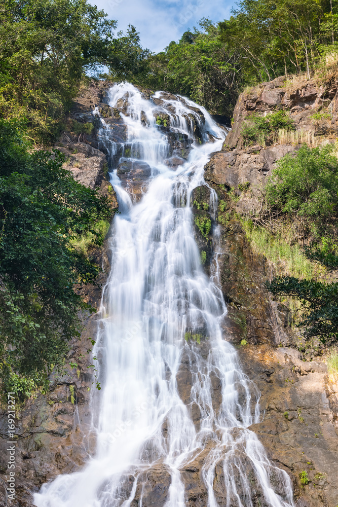 Fototapeta premium Sarika waterfall, Khao Yai national park world heritage, Thailand