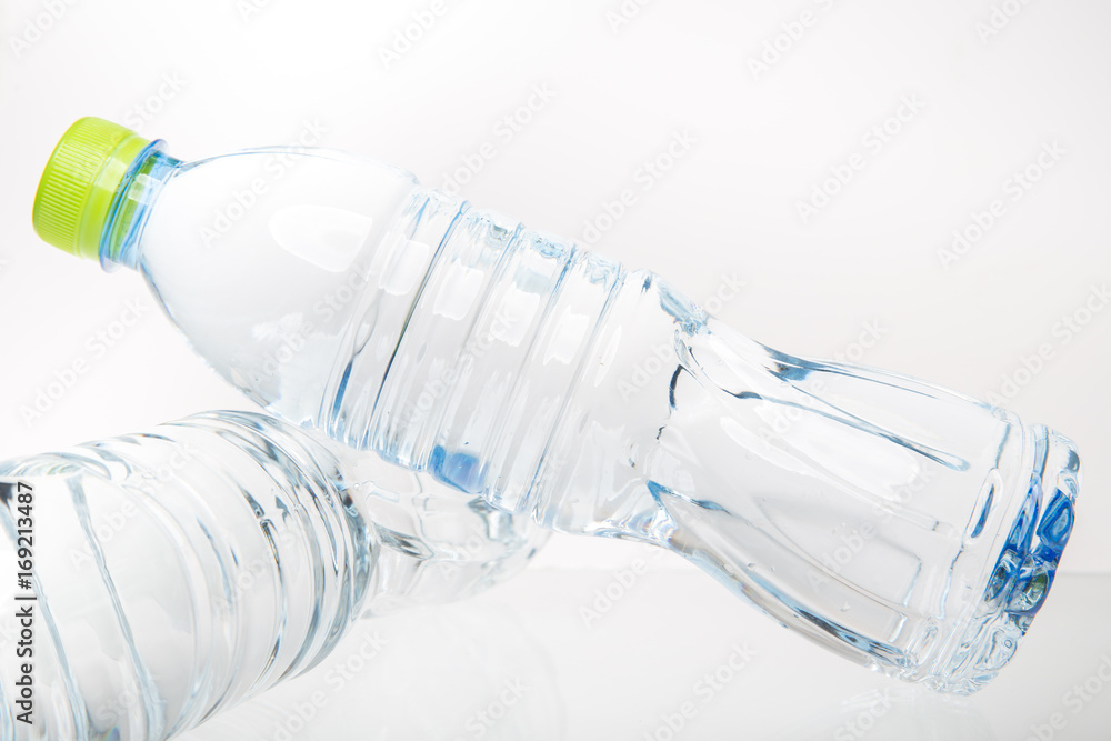 water bottle on white background water bottle on white background