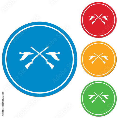 Hunting club logo icon