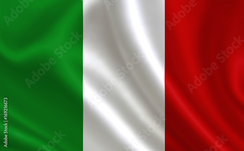 Image of the Italian flag. 