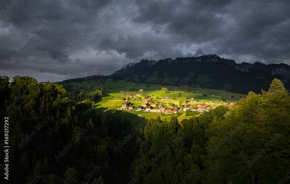A typical village in Swiss 6