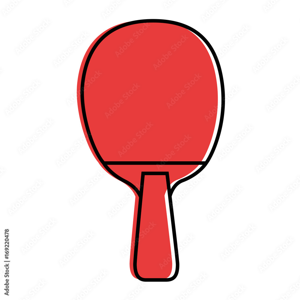 ping pong racket icon over white background vector illustration ping pong racket icon over white background vector illustration