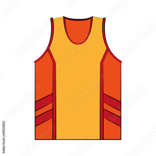 sleeveles shirt icon image vector illustration design 