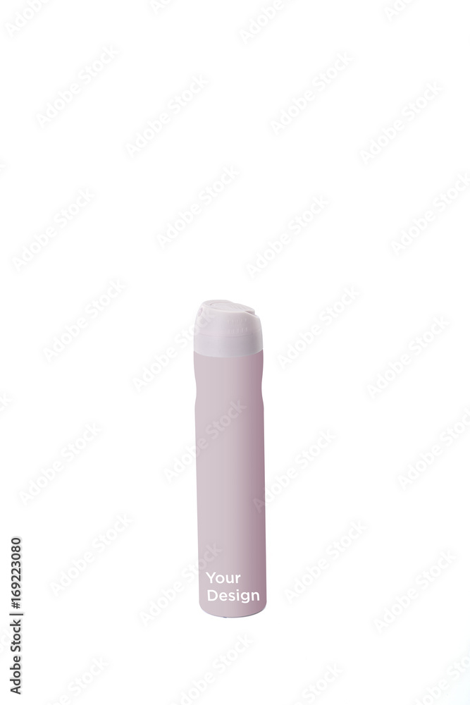 Deodorant can mockup on white background Deodorant can mockup on white background