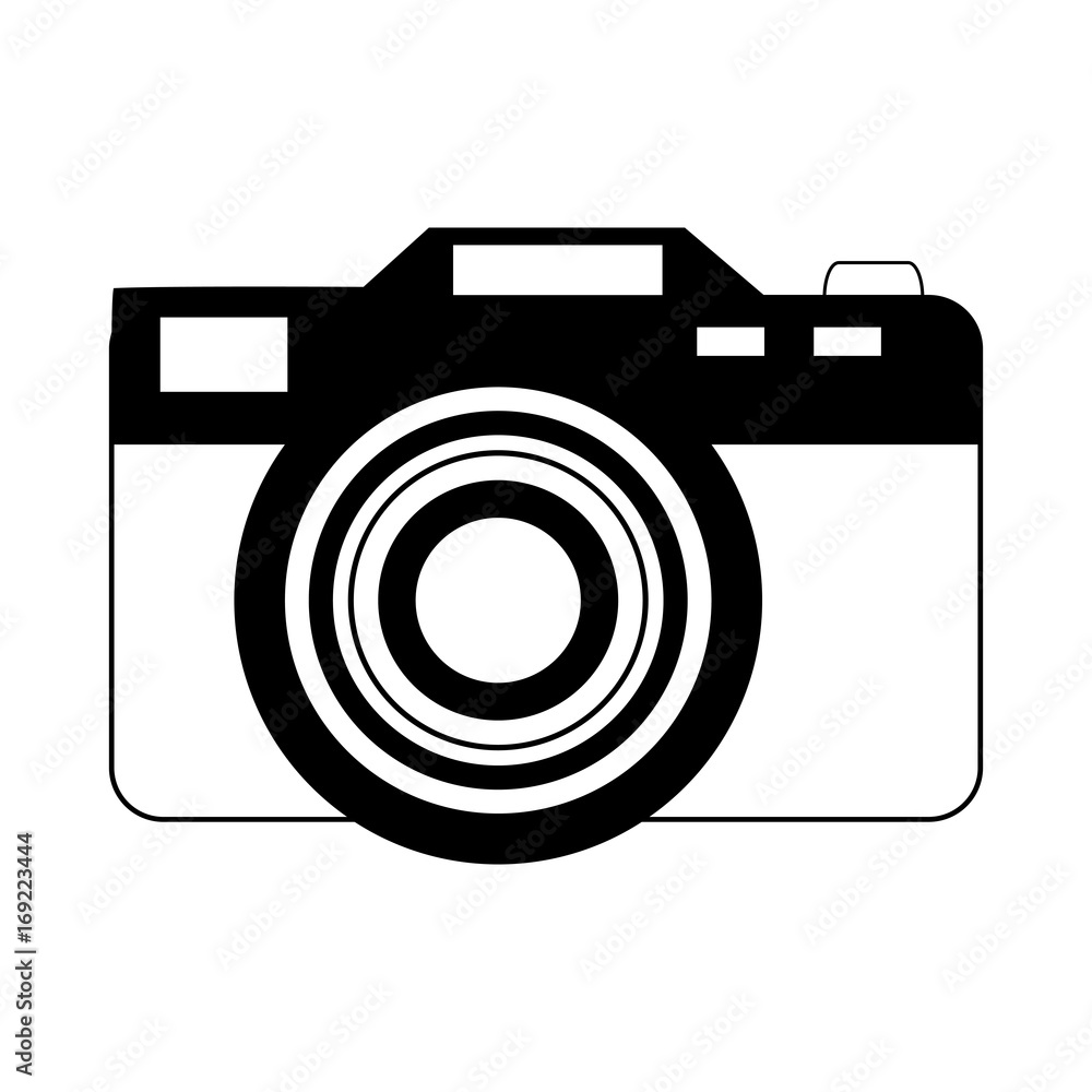 photographic camera icon image vector illustration design black and black and photographic camera icon image vector illustration design black and black and