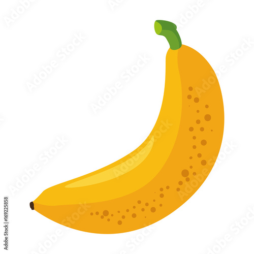 Bananas sweet fruit icon vector illustration graphic design