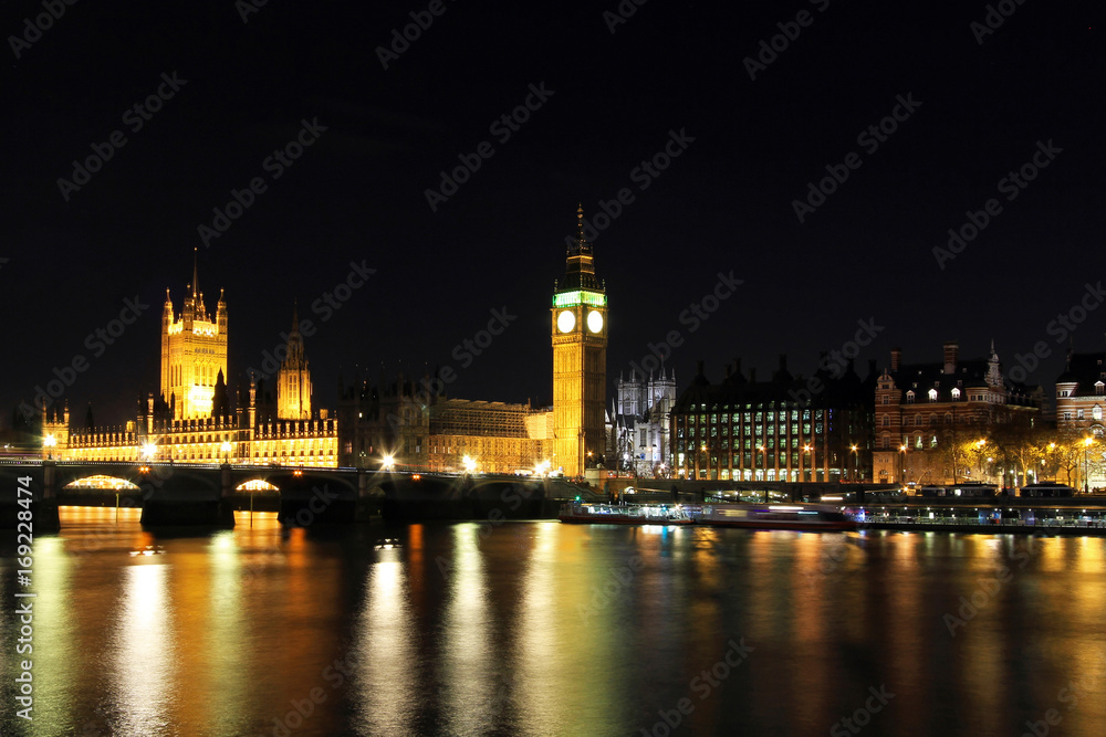 Naklejka premium London at night