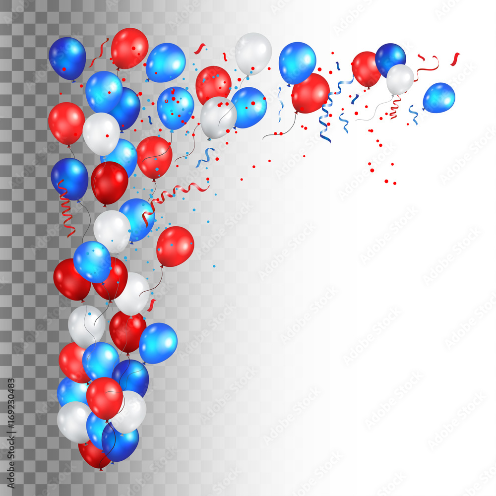 Festive balloons bunch Festive balloons bunch