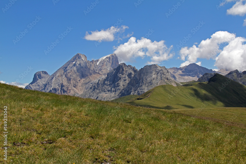 Gran Vernel e Marmolada dal Col Bel; Val di Fassa, Trentino