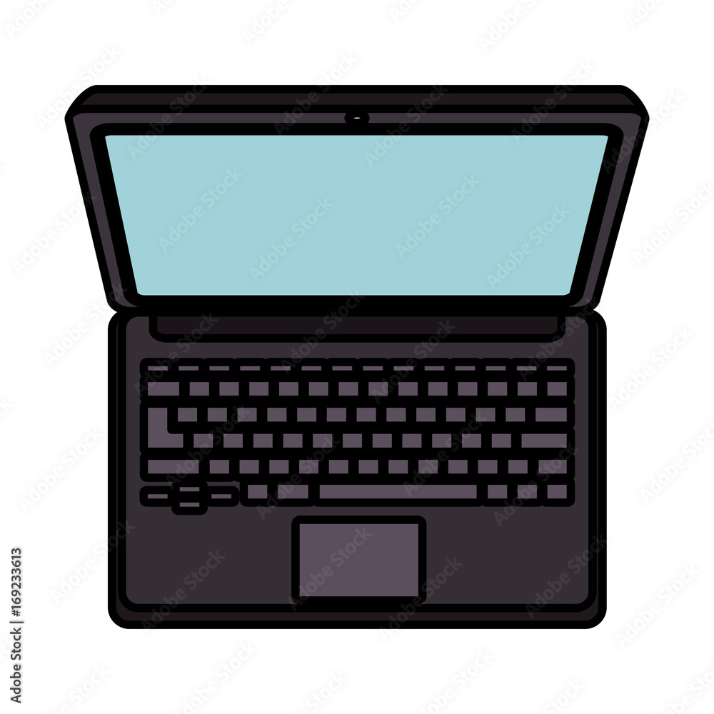 laptop computer isolated icon vector illustration design laptop computer isolated icon vector illustration design