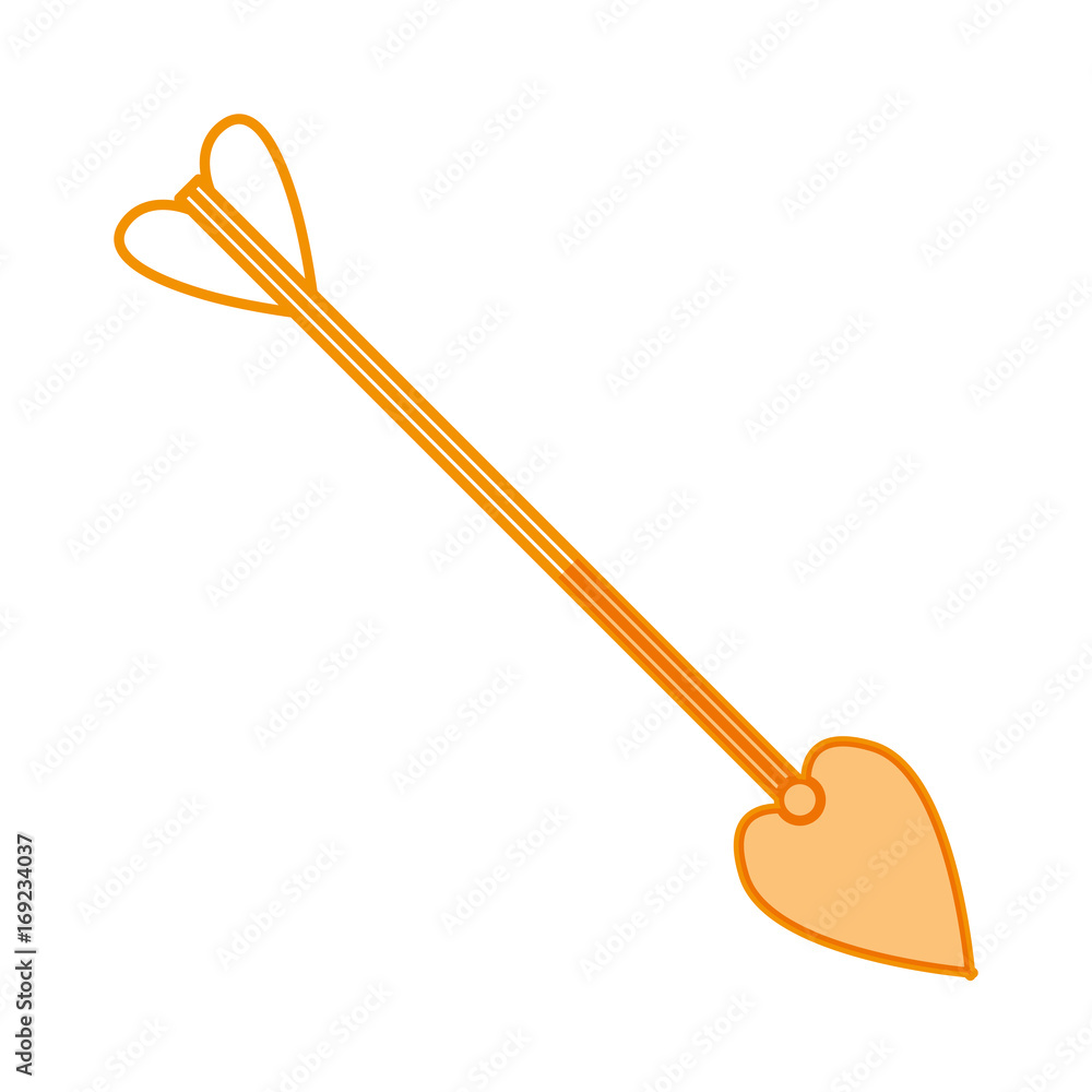 Cupid arrow symbol icon vector illustration graphic design Cupid arrow symbol icon vector illustration graphic design
